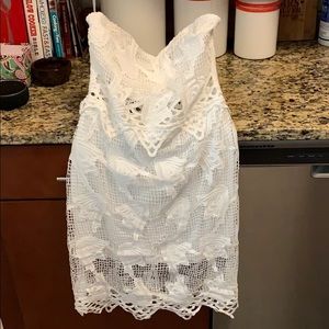 Charlotte Russe Dresses - White strapless dress Charlotte Russe Dresses - White strapless dress